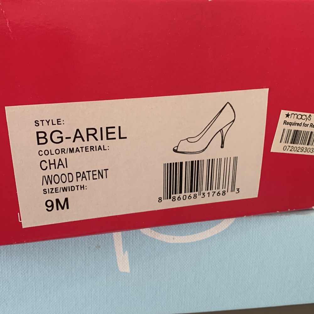 BCBG Open-toes Heels sz 9 - Picture 6 of 6
